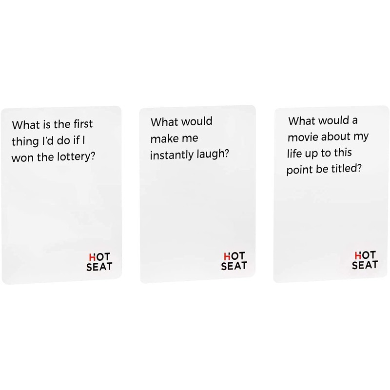 HOT SEAT - The Party Game That's All About You