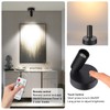 VIGMOJ Wireless LED Spotlight, Rechargeable Floor Uplighting Indoor, Battery Operated