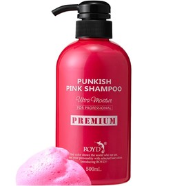 Lloyd Premium Color Shampoo, 16.9 fl oz (500 ml), Salon Specifications, Carathan Treatment, Shampoo, Pink