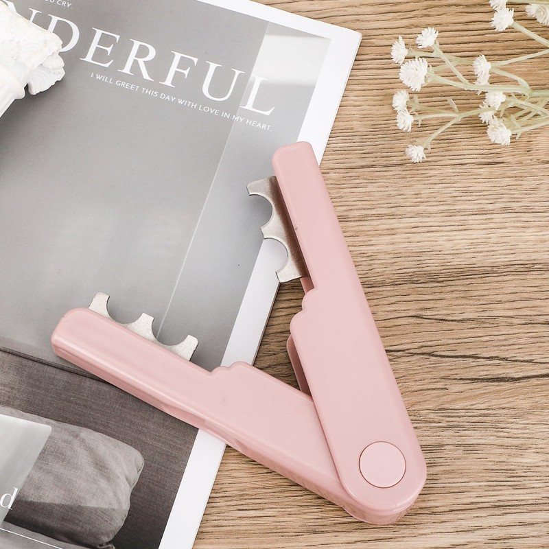 lasuroa Rose Thorn Stripper Tool, Pink Rose Stem Stripper Remover
