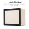 Espresso Knock Box, Durable ABS Coffee Grounds Dump Bin, Anti-Slip