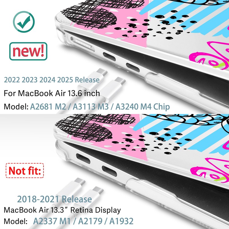 May Chen for MacBook Air 13.6 Inch Case 2025/2024/2023/2022 Release
