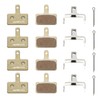 Bynccea Brake Pads 4 Pairs Bicycle Disc Brake Pads for