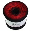 LiLu‘s Fairytale Yarn with ‘Hellfire’ (Black and Red) Colour Gradient