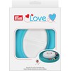 Prym Love Magnetic Pin Cushion with Bobbin Ring Pincushion, Turquoise