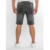 Rock Creek Men's Stretch Jeans Shorts H-381, lightgrey