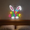 Happy Easter Neon Sign LED Easter Bunny Neon Lights USB