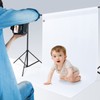 UTEBIT White Photography Background Sheet 100x150cm Folding White Screen Photography
