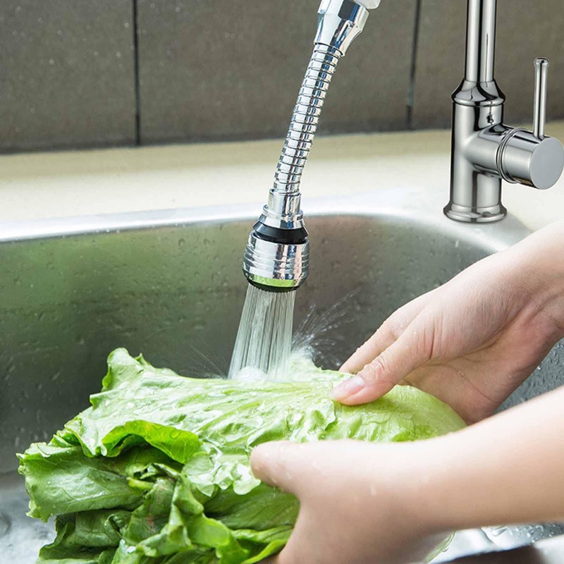 Ceeyoll 360 Degree Rotating Tap Aerator Rotatable Water Saving Tap