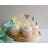 KEWUFD Taco bout a baby Cupcake Topper, Funny Fiesta Party
