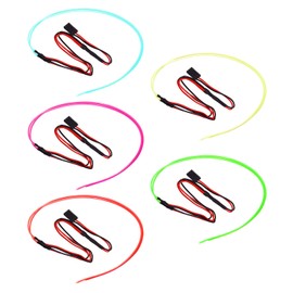 INJORA RC LED Strip Lights Flexible Cuttable for TRX4M SCX24 1/24 1/18 Crawlers Upgrade(5 Color)