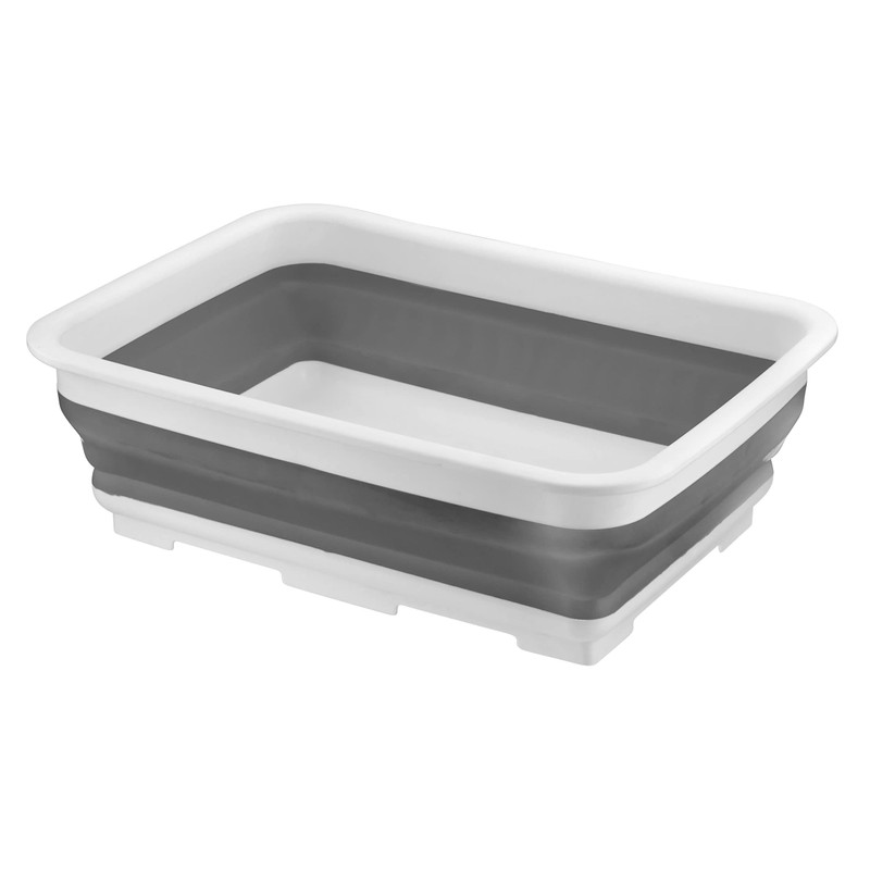 Folding Collapsible Washing Up Bowl 10 Litre Wash Basin