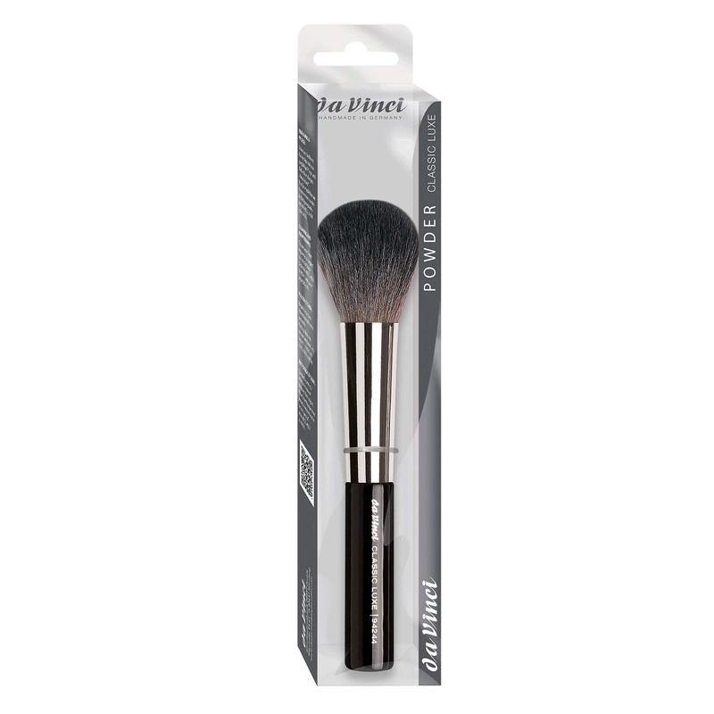 Da Vinci Round Powder Brush, Natural Hair, Handmade in Germany,