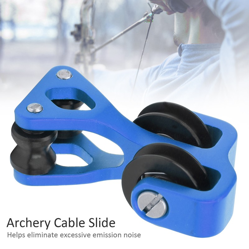 Archery Cable Slide Composite Bow String Splitter Roller Glide Stainless