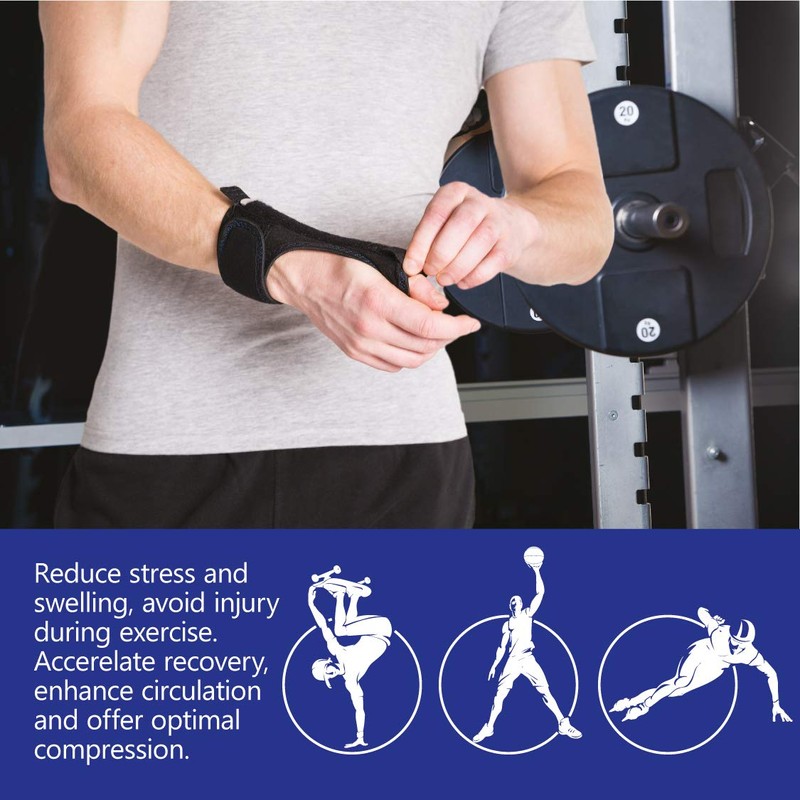 Thumb Brace Stabilising Splint for Thumb Injuries and Tendonitis Universal