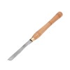 Skew Chisel HSS Lathe Turning Tool Ergonomic Beech Handle Lathe
