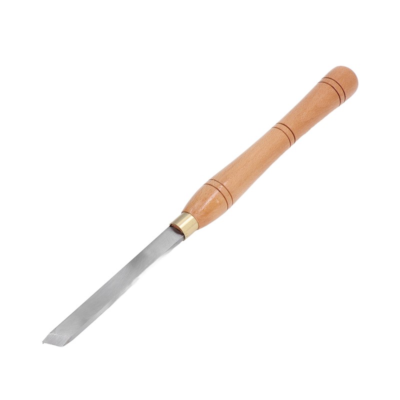 Skew Chisel HSS Lathe Turning Tool Ergonomic Beech Handle Lathe