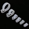 Clips de 200 piezas, abrazaderas en P, clips de sujetadores