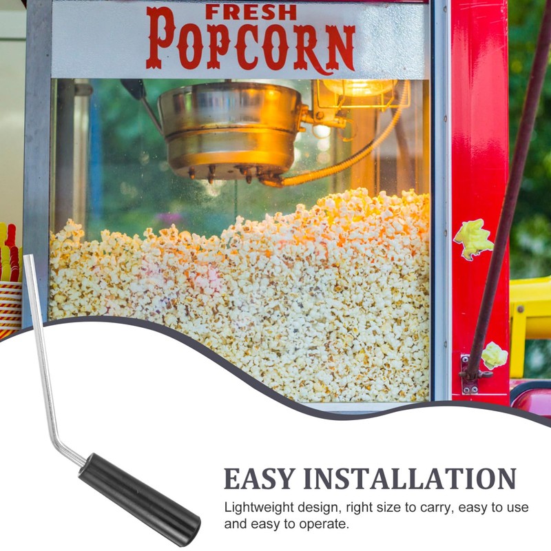 STOBAZA 2pcs Commercial Popcorn Machine Handle Replacement Knob Lightweight Easy