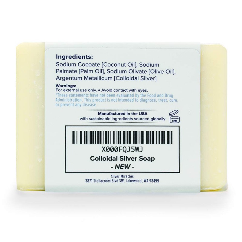 Silver Miracles - Colloidal Silver Soap
