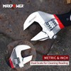 MAXPOWER Adjustable Spanner Set, 2-in-1 Adjustable Wrench Set, Plumbing Wrench