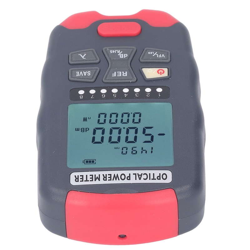 20KM Fiber Optic Power Meter Red Light VFL Visual Fault