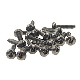 MOEBULB 16pcs/Set Anti-Theft Screws Replace of Ford FL3Z-9928408-AB Truck Bed Cargo Tie Down Brackets for Ford 2015-2018 F150 f250 f350 & Raptor Bed Load Hook Reinforcement Panel