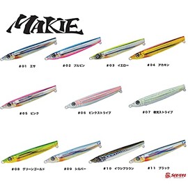 7 Slide MAKIE JIG 60g #6 Pink Stripe