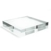 Solid Clear Acrylic Block - Decorative Pedestal, Plinth, Riser for