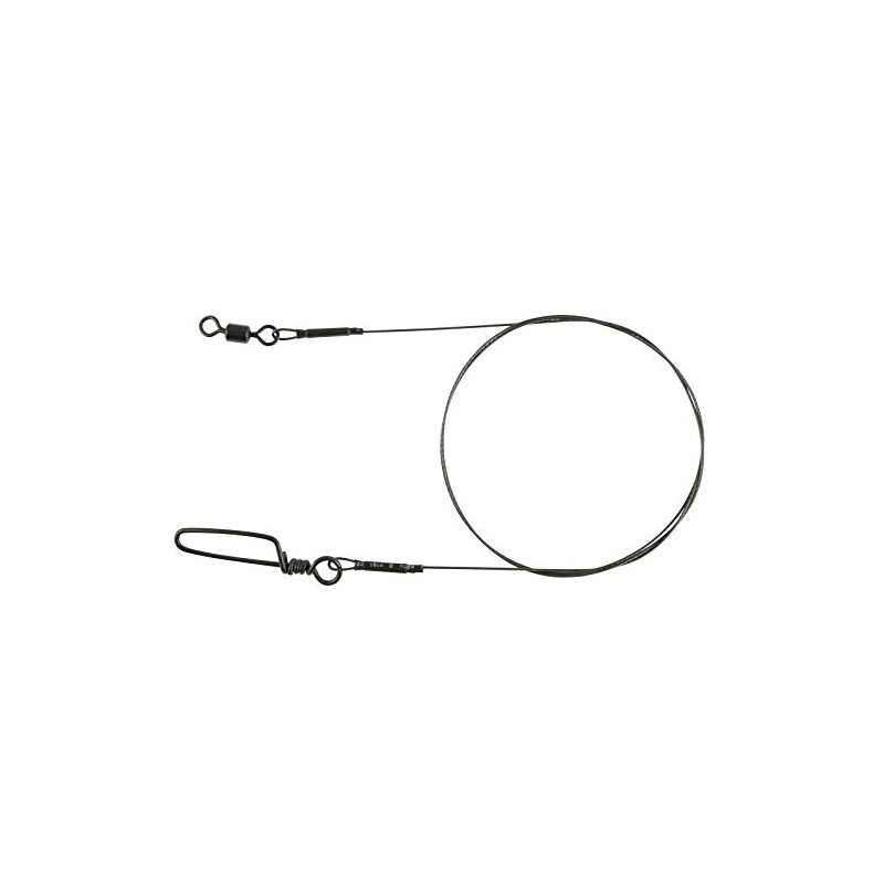Spro Matt Black Leader 1x7 Titanium Leader Length / Diameter