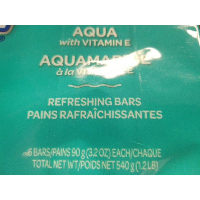 ZEST SOAP BARS 3.2 oz AQUA SCENT REVITALIZING HAND SOAP