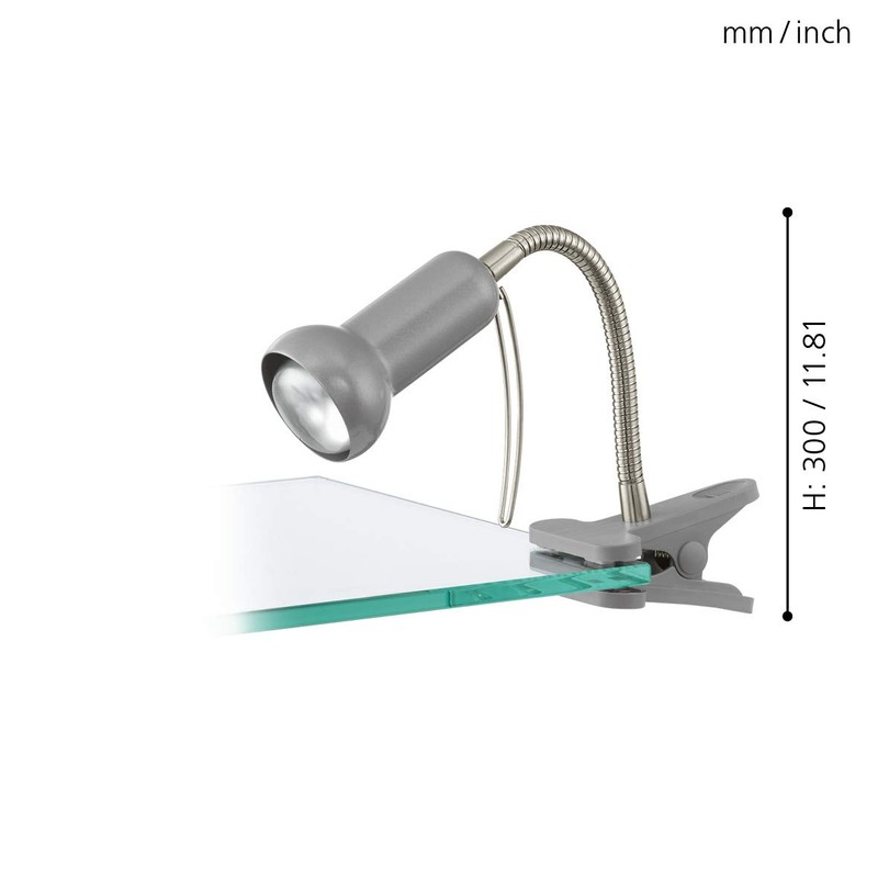 Eglo Eglo clamp spotlight/model Fabio (not included) Classic Silver