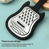 Handheld Cheese Grater, 2 Pack Black Cheese Graters for Kitchen,