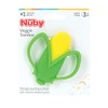 Nuby Mordedor Vegetal de Silicona, sin BPA, 3M, maíz