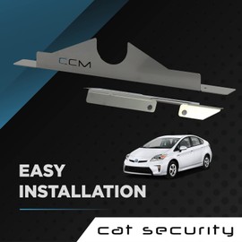Cat Security™ Catalytic Converter Anti-Theft Protection Shield Fits Prius - Original Protection Shield Fits Upgrade Kit Only 2004-2009 Stainless Steel