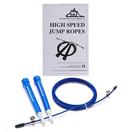 Black Mountain Products Speed Jump Rope Cable, Blue, 10 Feet