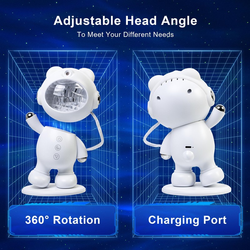 Mexllex Galaxy Projector, Star Projector Night Light, Nebula Night Light