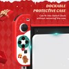 IINE Dockable Switch OLED Protective Case, Christmas Theme Switch OLED