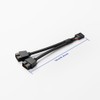 SSSUWP Motherboard 9pin USB2.0 to Dual 9pin Extension Cable, 9