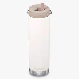 Klean Kanteen 20oz (592ml) TKWide Insulated Water Bottle with Twist Cap, Tofu
