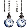 Akahttbn Ceiling Fan Pull Chains 12 Inches Glass Fan Pulls