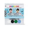 Snazaroo - Juego de mini cuadernos de maquillaje para niñas,