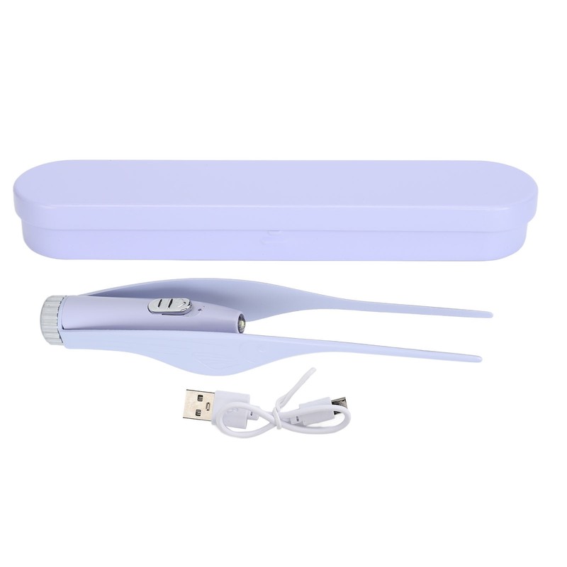 Ear Pick Tweezers USB Rechargeable Ear Wax Cleaner Removal Tool