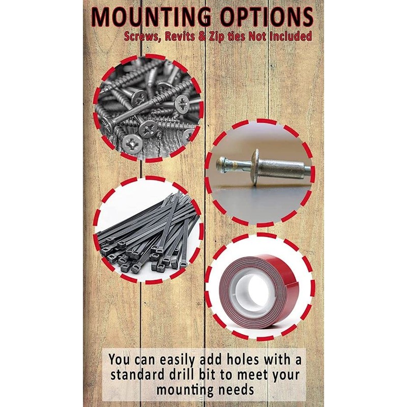 Harmony Here Black Sign Arrow Down Left Aluminum Composite Sign