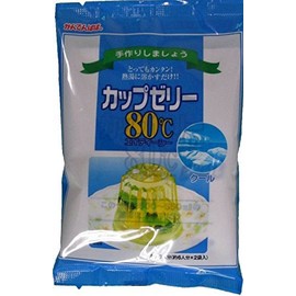 Kantenpa Cup Jelly Eatty Sea Cool, 7.1 oz (200 g) (Serves 6 x 2 Bags)