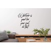 Adamant Decals Wall Decal Quote Whatever is Good for Your