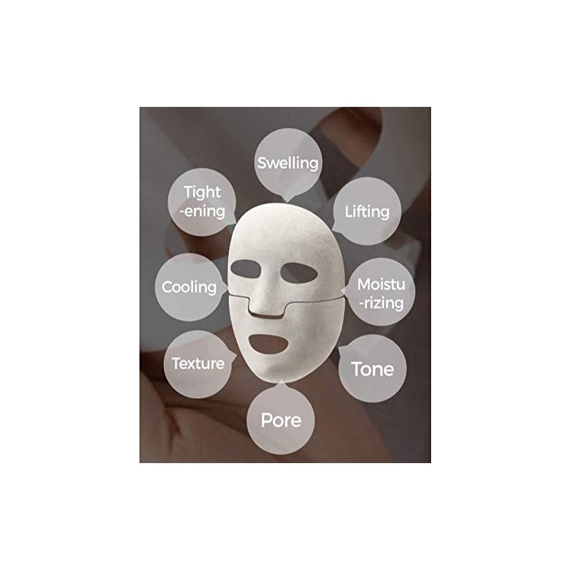 Genuine ID AZ Korean Mask, Texture, Tightening, Moisturizing, Toning Up,