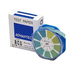 ADVANTEK 07011010 07011010 PH Test Paper Roll Type BCG (4.0 - 5.6) Color Changing Table 0.3 inches (9 mm x 6 m)
