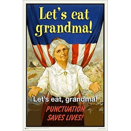 Scorpio Posters Let's Eat Grandma - Vintage War Ad - Laminated - Mini Poster - 11.5" x 17.5"