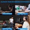 Focusound 120 Pack Acoustic Foam Panels 1" x 12" x